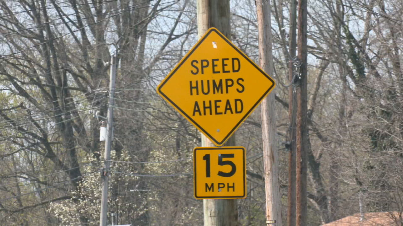 New speed humps in Louisville's Newburg neighborhood making a 'big difference'